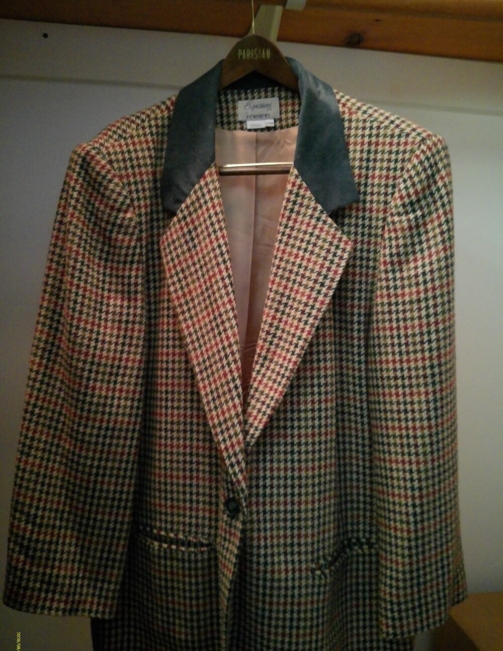 Expressions Houndstooth Blazer
